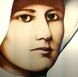 stained glass painting